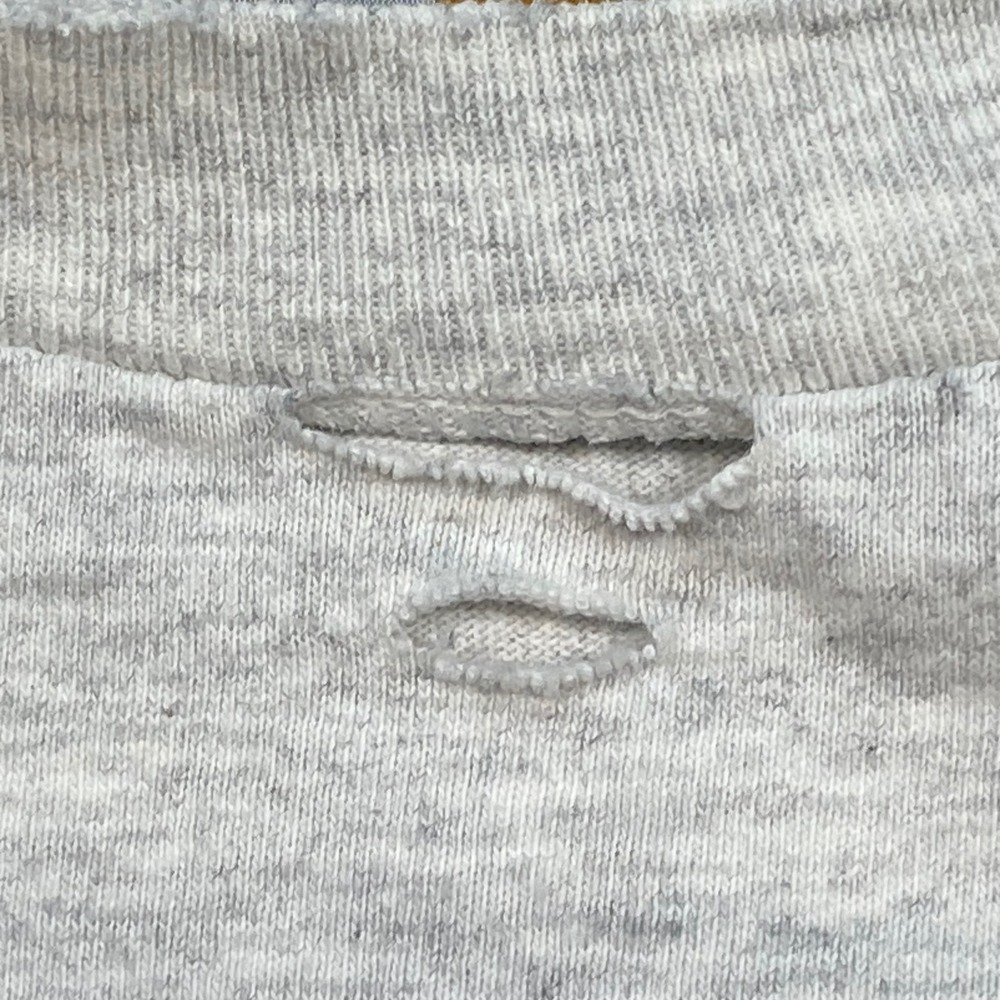 Carhartt Long Sleeve Shirt 2XL XXL Mens Gray Workwear Pocket Distressed T-Shirt - Picture 4 of 8